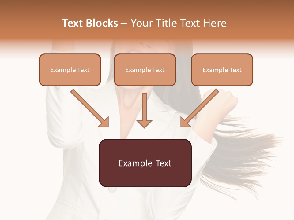 Celebration Face Successful PowerPoint Template