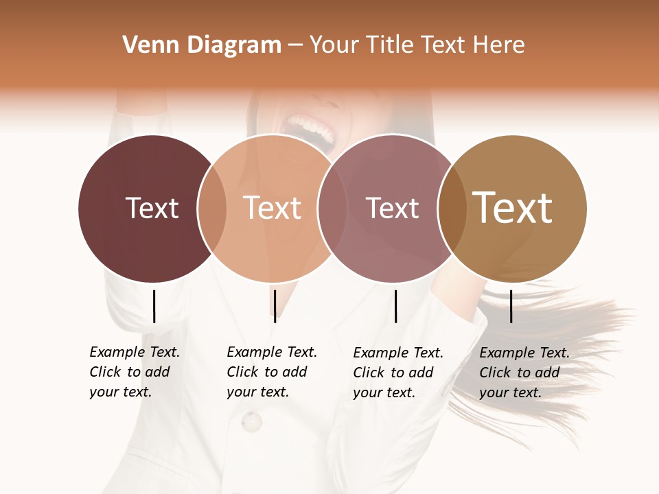 Celebration Face Successful PowerPoint Template
