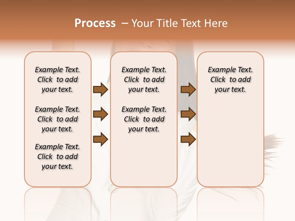 Celebration Face Successful PowerPoint Template