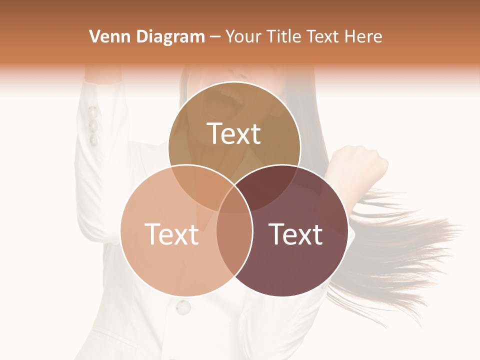 Celebration Face Successful PowerPoint Template