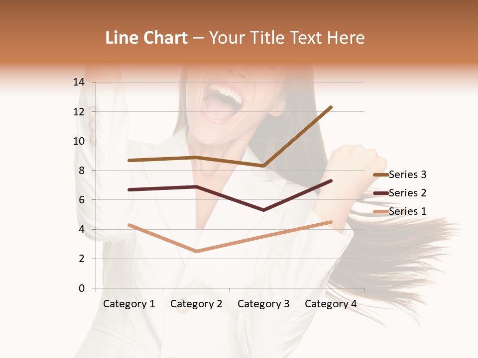 Celebration Face Successful PowerPoint Template