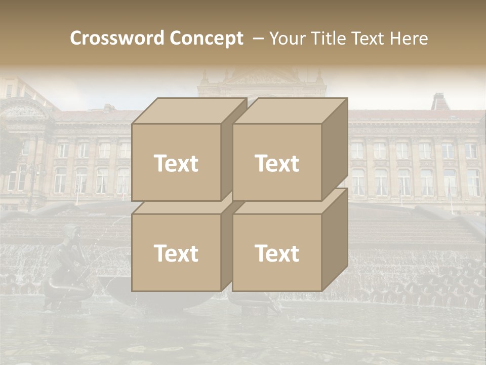 Retro Town Birmingham PowerPoint Template