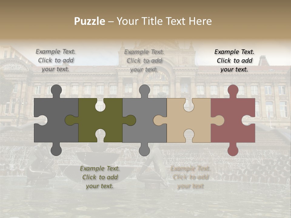 Retro Town Birmingham PowerPoint Template