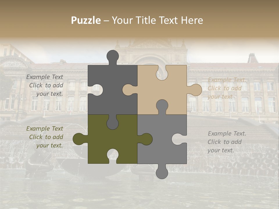 Retro Town Birmingham PowerPoint Template