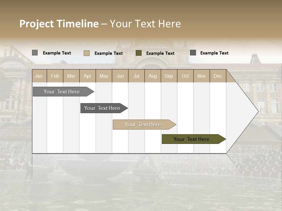 Retro Town Birmingham PowerPoint Template