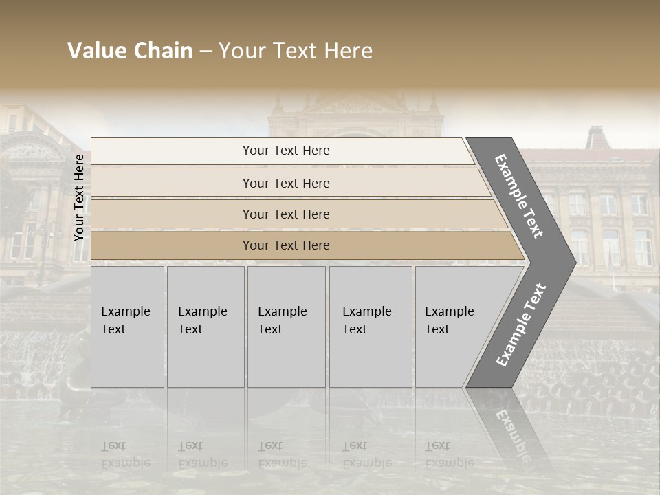 Retro Town Birmingham PowerPoint Template