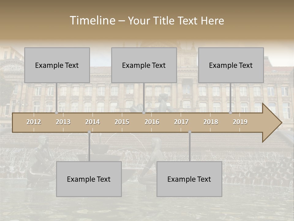 Retro Town Birmingham PowerPoint Template
