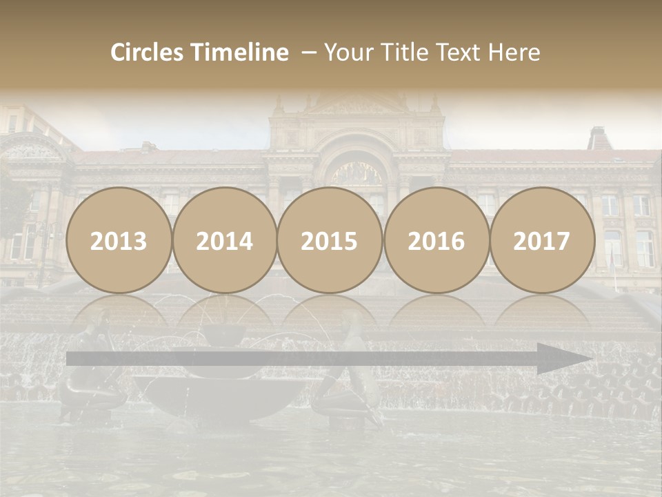 Retro Town Birmingham PowerPoint Template