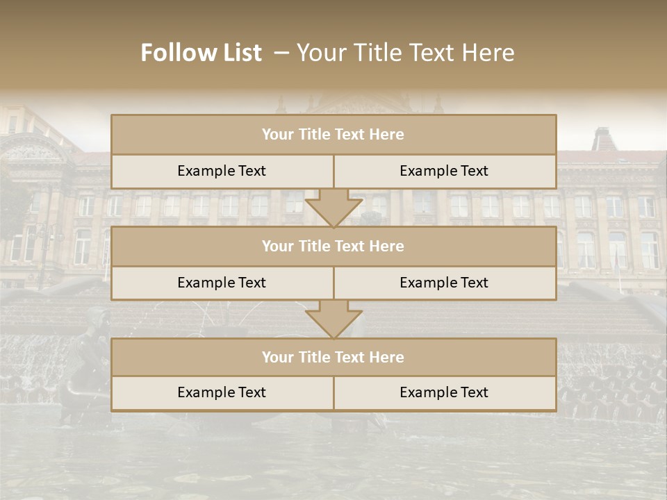 Retro Town Birmingham PowerPoint Template