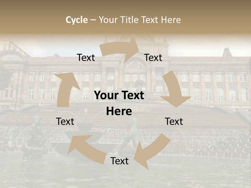 Retro Town Birmingham PowerPoint Template