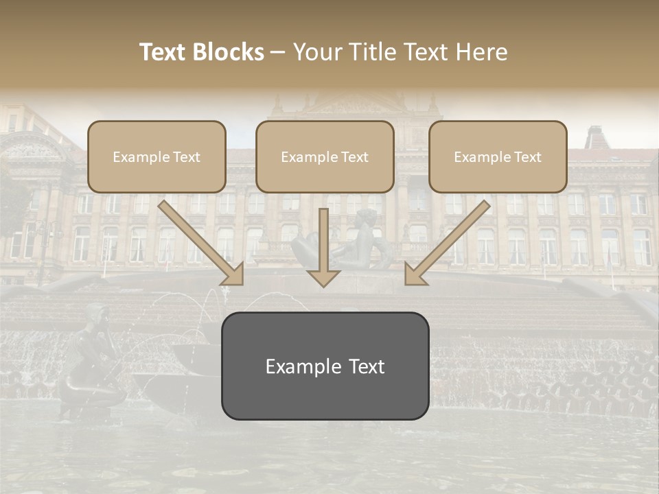 Retro Town Birmingham PowerPoint Template