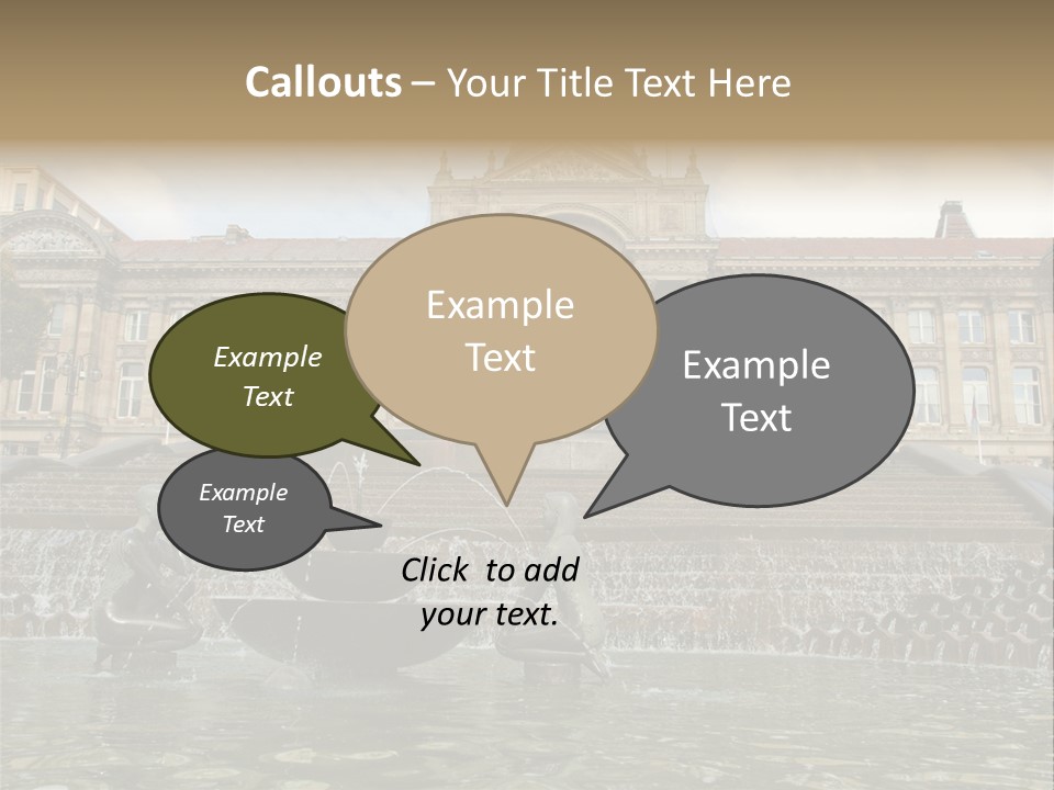Retro Town Birmingham PowerPoint Template