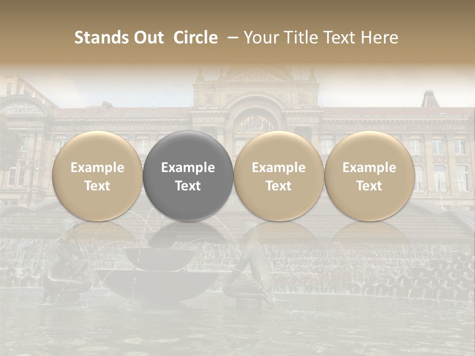 Retro Town Birmingham PowerPoint Template