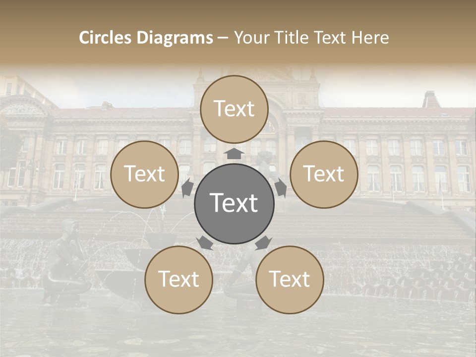 Retro Town Birmingham PowerPoint Template