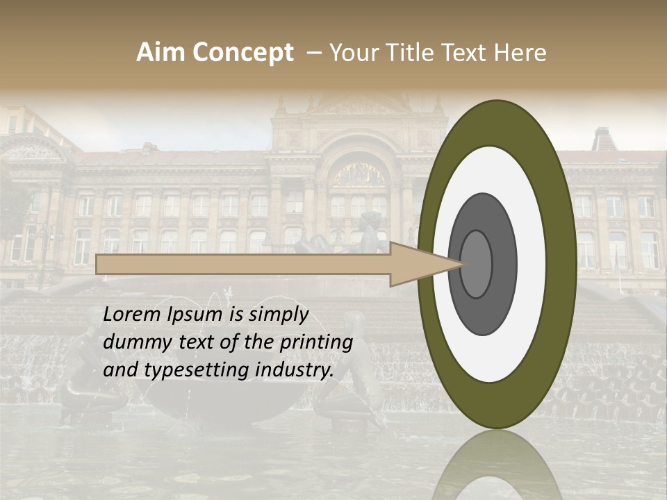 Retro Town Birmingham PowerPoint Template