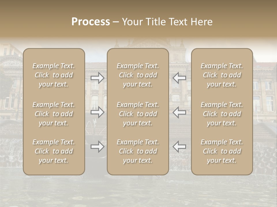 Retro Town Birmingham PowerPoint Template