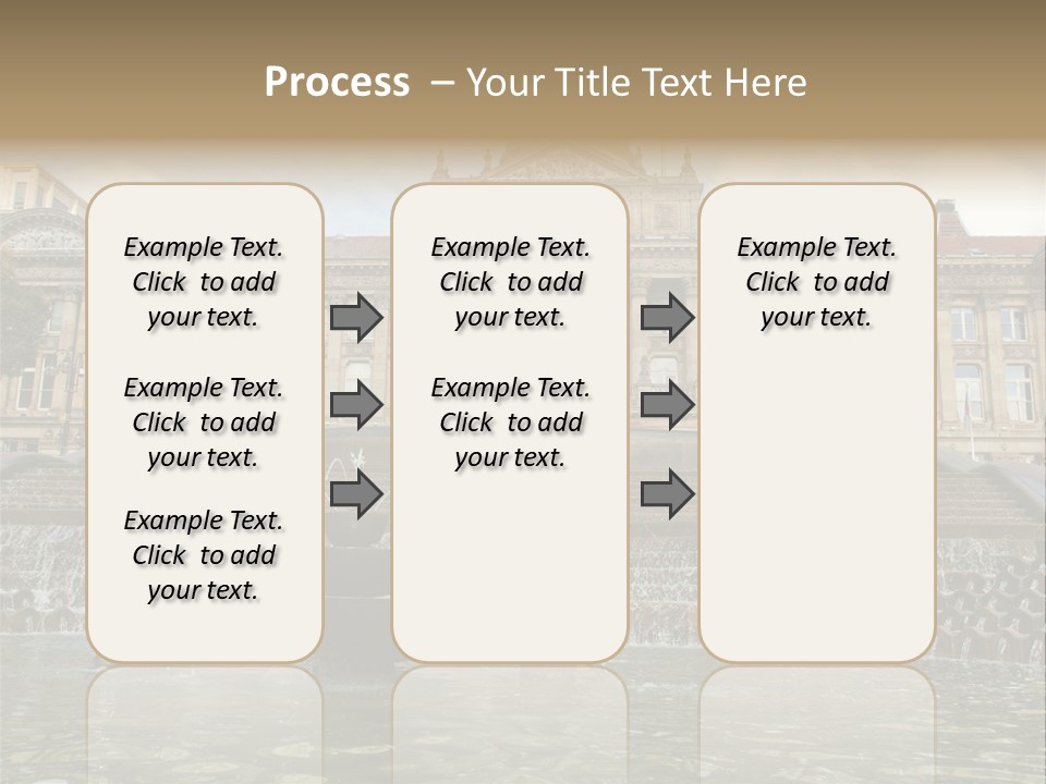 Retro Town Birmingham PowerPoint Template
