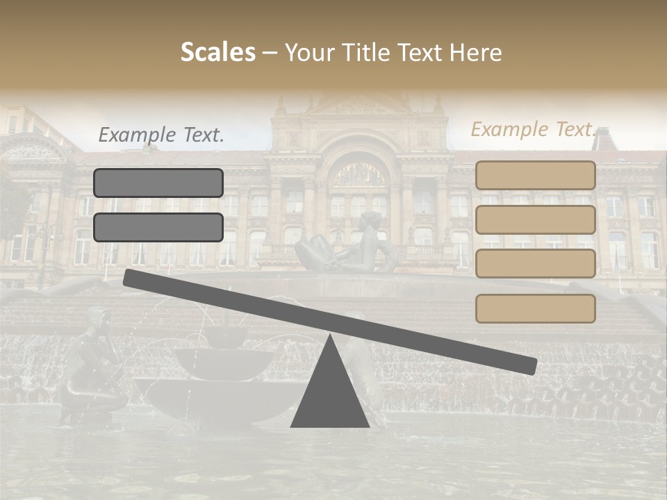 Retro Town Birmingham PowerPoint Template
