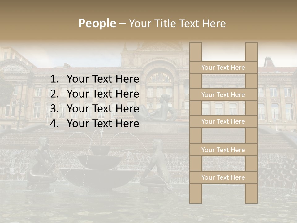 Retro Town Birmingham PowerPoint Template