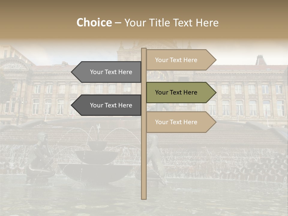 Retro Town Birmingham PowerPoint Template