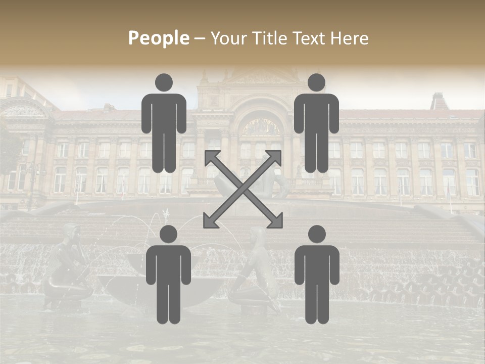 Retro Town Birmingham PowerPoint Template