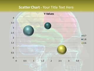 Intellect Medical Skull PowerPoint Template