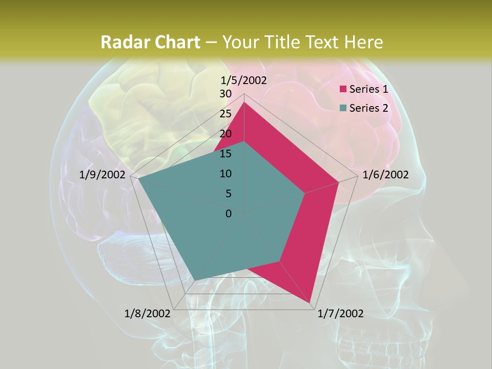 Intellect Medical Skull PowerPoint Template