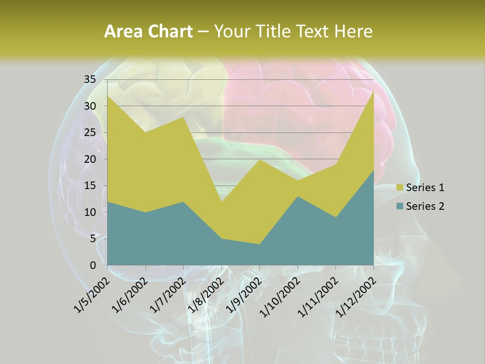 Intellect Medical Skull PowerPoint Template