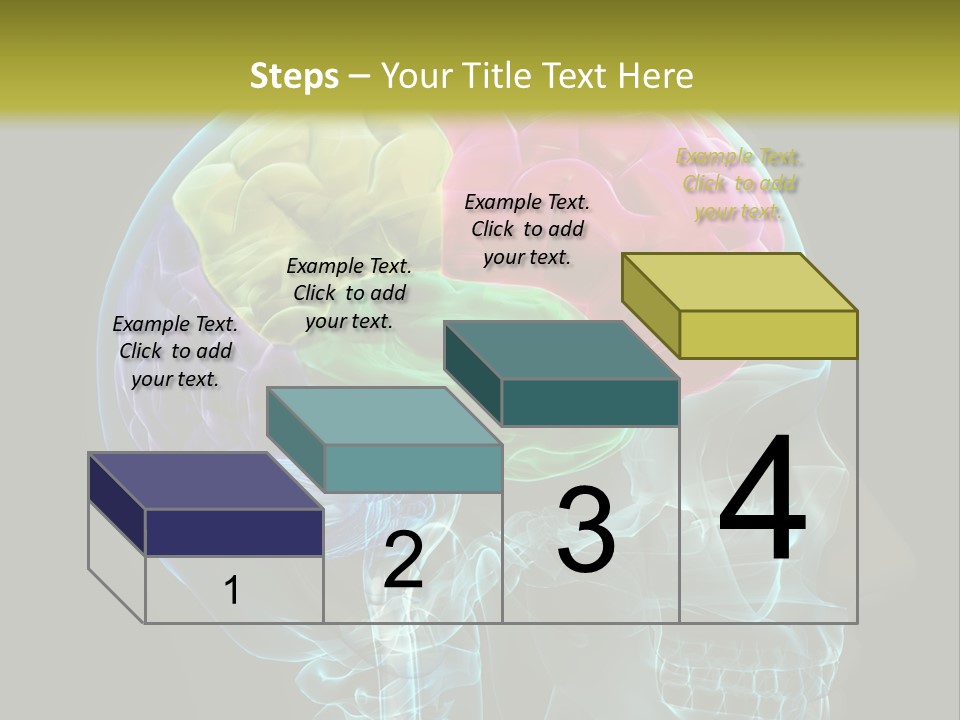 Intellect Medical Skull PowerPoint Template