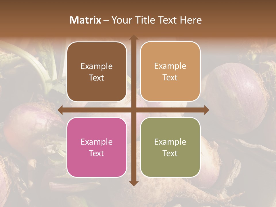 Grow Raw Fibrous PowerPoint Template