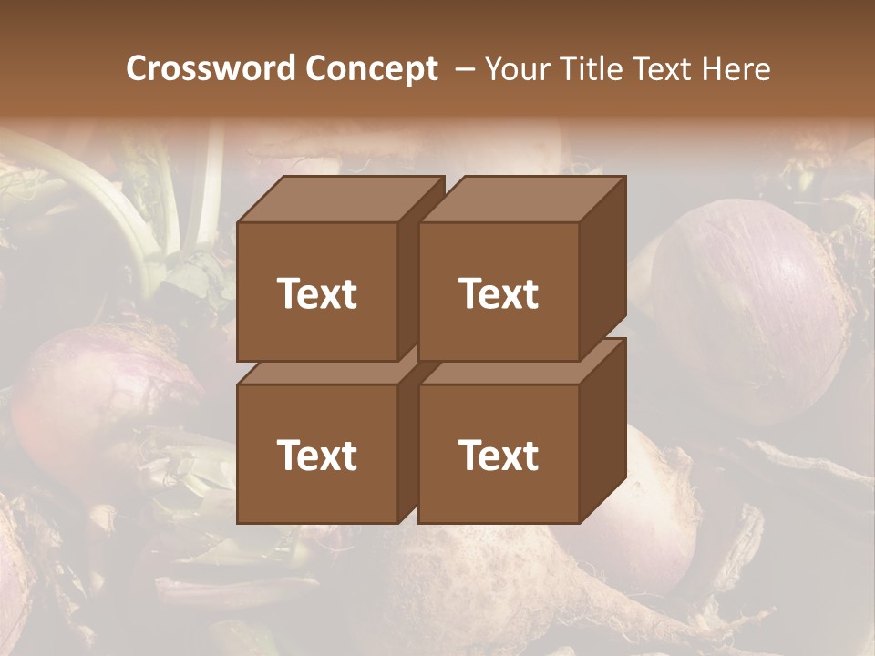 Grow Raw Fibrous PowerPoint Template