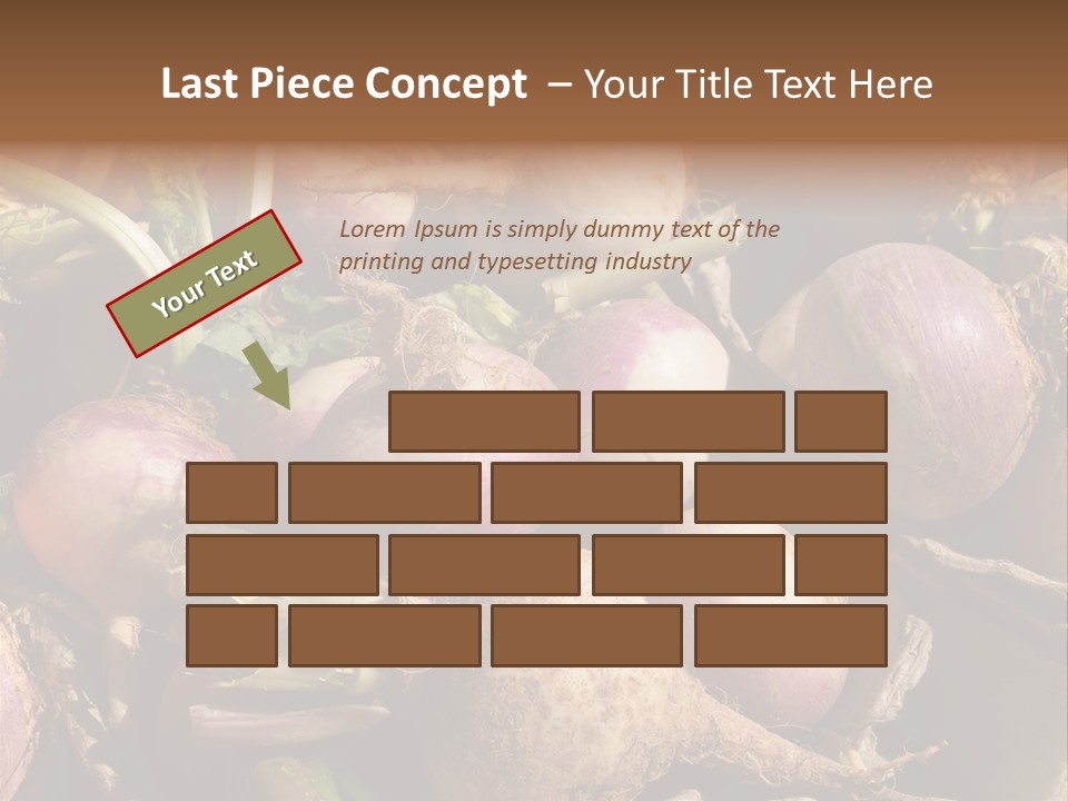 Grow Raw Fibrous PowerPoint Template