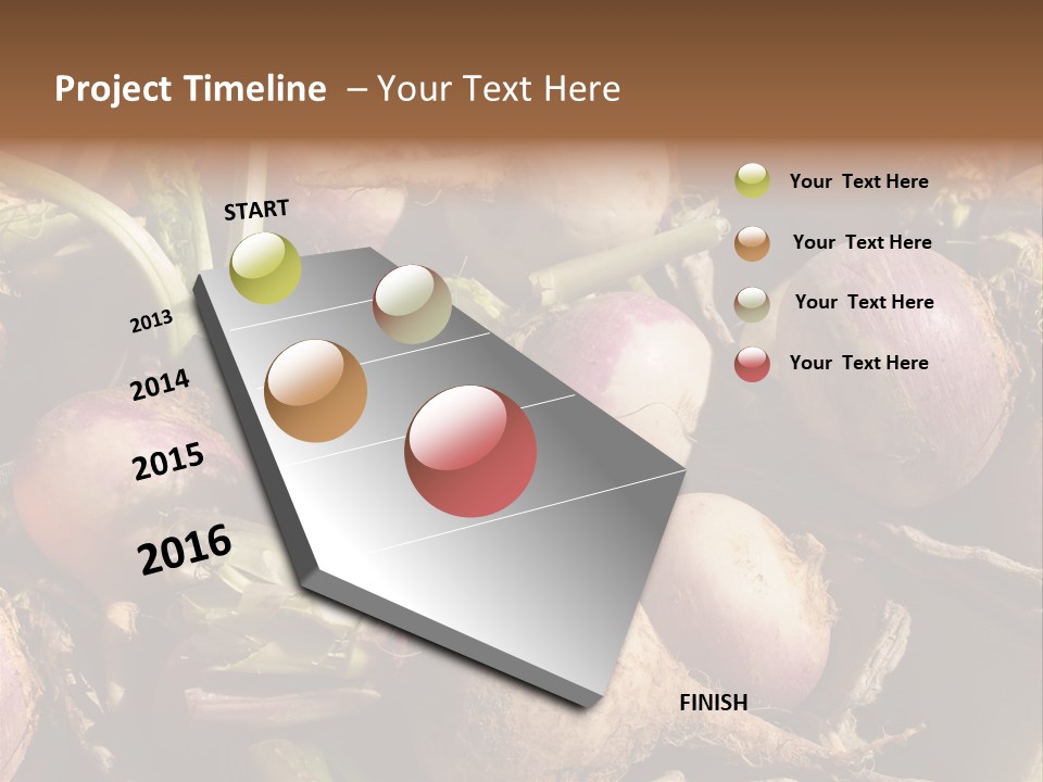 Grow Raw Fibrous PowerPoint Template