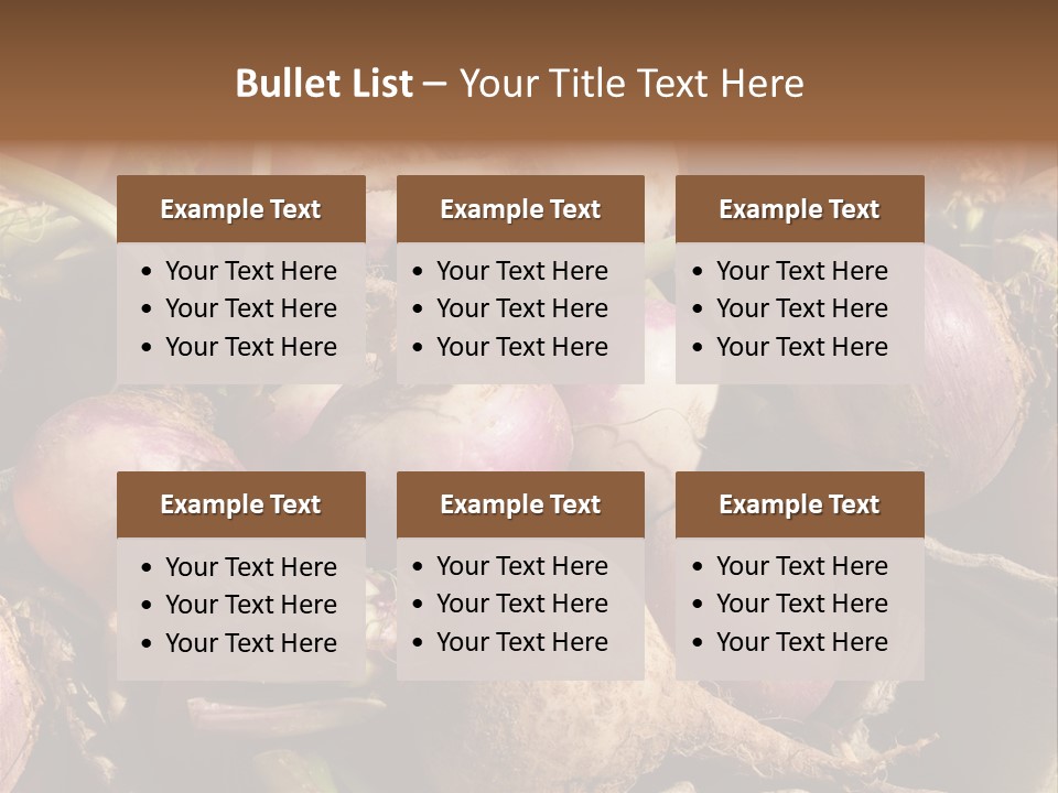 Grow Raw Fibrous PowerPoint Template