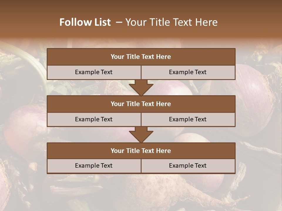Grow Raw Fibrous PowerPoint Template