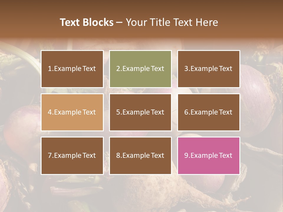 Grow Raw Fibrous PowerPoint Template