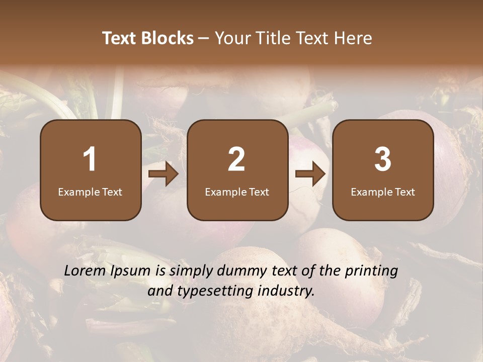 Grow Raw Fibrous PowerPoint Template