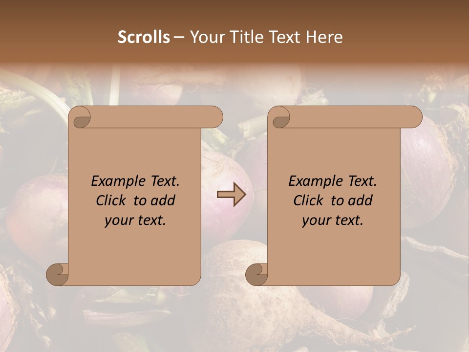 Grow Raw Fibrous PowerPoint Template