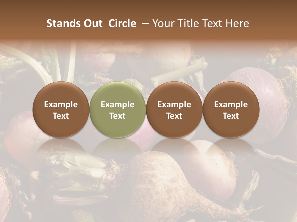 Grow Raw Fibrous PowerPoint Template