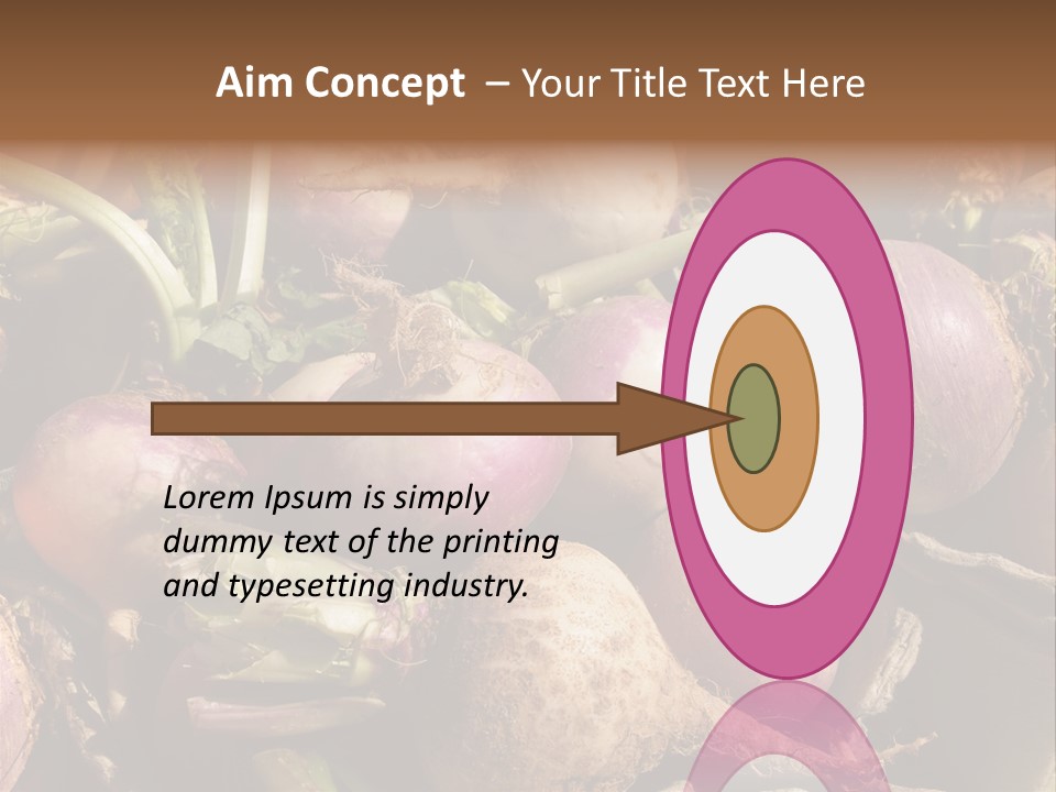 Grow Raw Fibrous PowerPoint Template