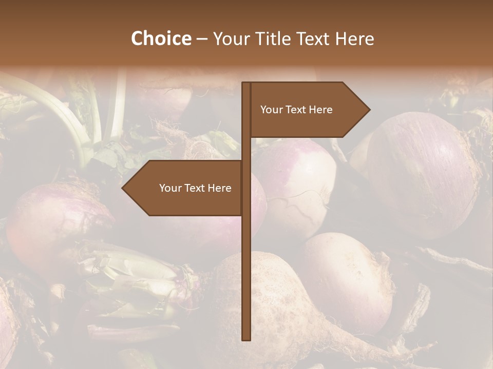 Grow Raw Fibrous PowerPoint Template