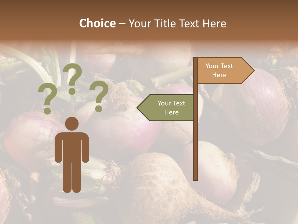 Grow Raw Fibrous PowerPoint Template