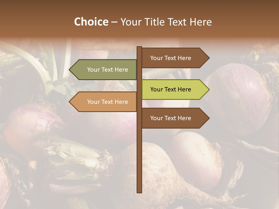 Grow Raw Fibrous PowerPoint Template