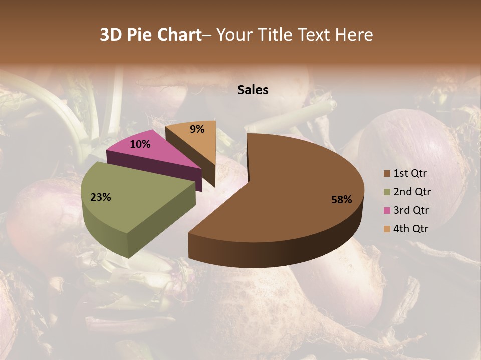 Grow Raw Fibrous PowerPoint Template