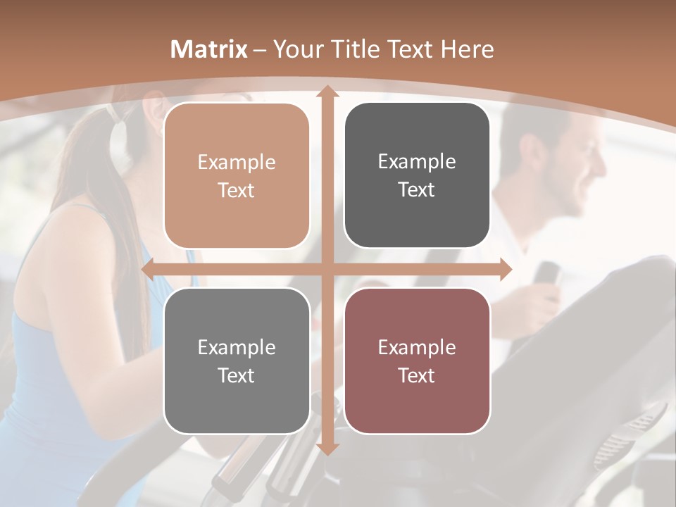 Happy Xtrainers Fitness PowerPoint Template