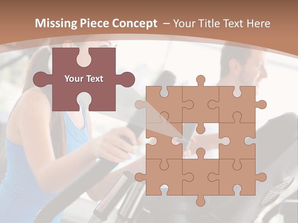 Happy Xtrainers Fitness PowerPoint Template