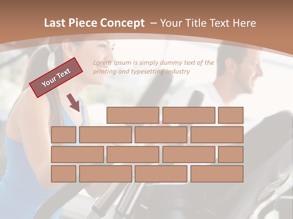 Happy Xtrainers Fitness PowerPoint Template