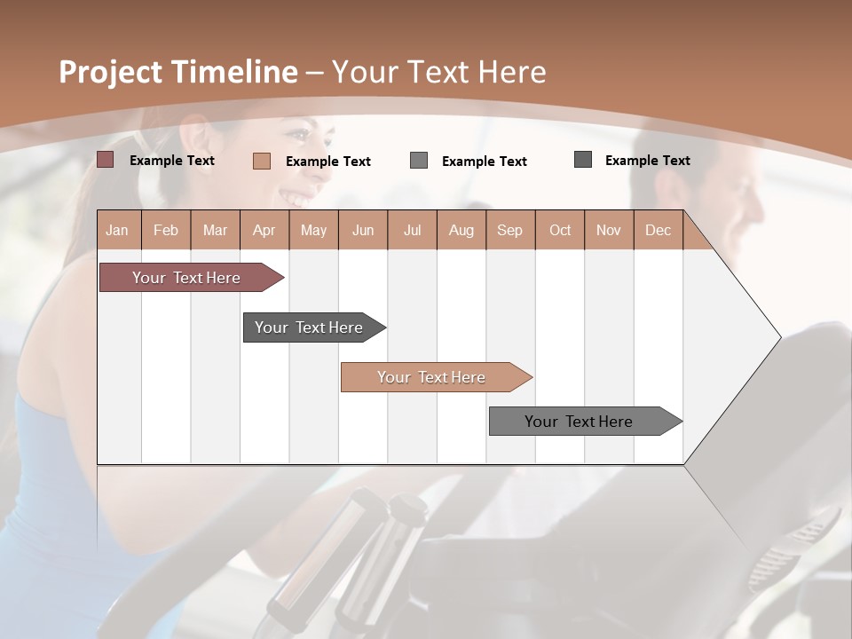Happy Xtrainers Fitness PowerPoint Template