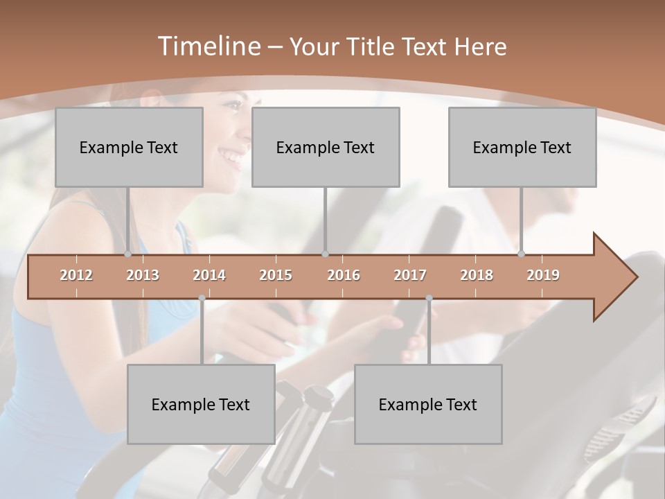 Happy Xtrainers Fitness PowerPoint Template