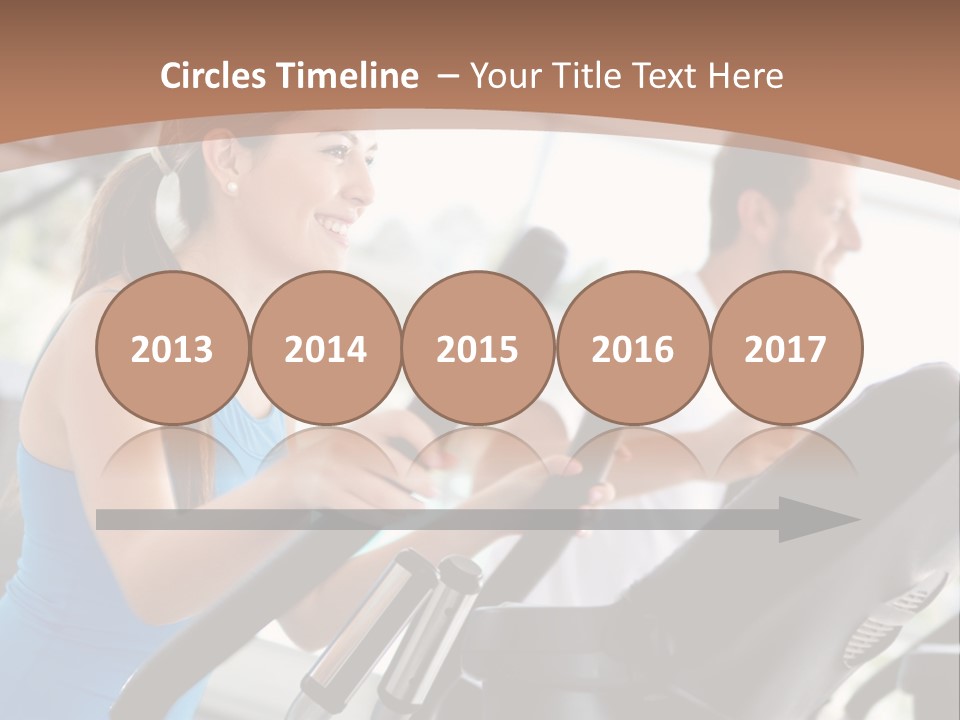 Happy Xtrainers Fitness PowerPoint Template